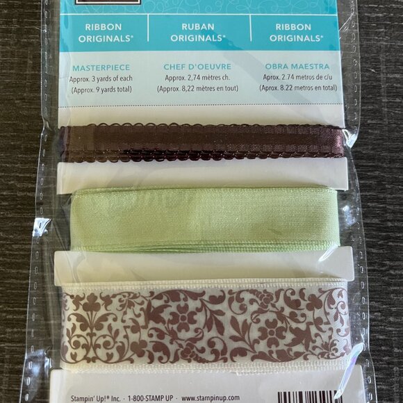 Stampin' Up! Ribbon Originals - 3 packs NWT - Picture 2 of 3